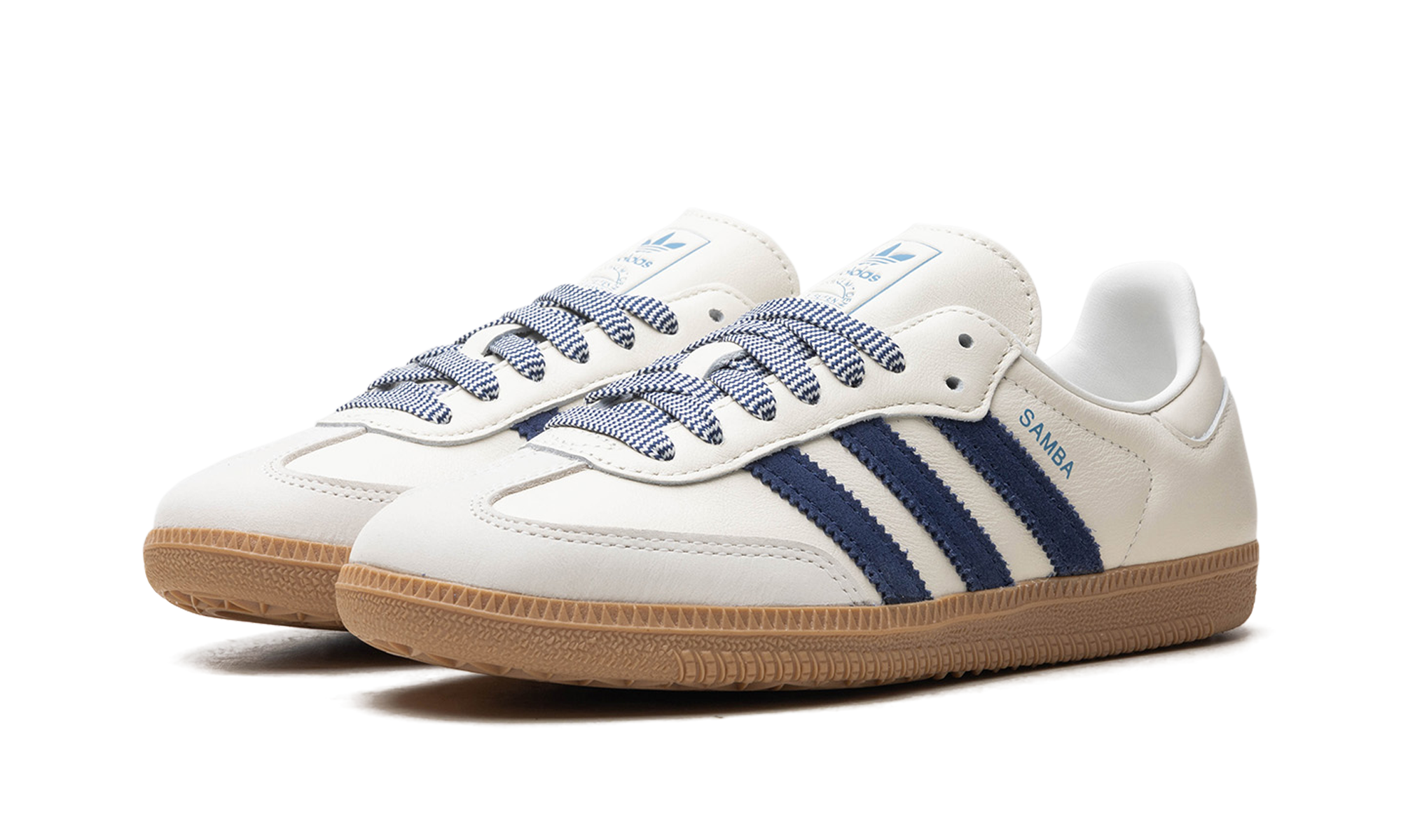 Adidas Samba Off White Dark Blue