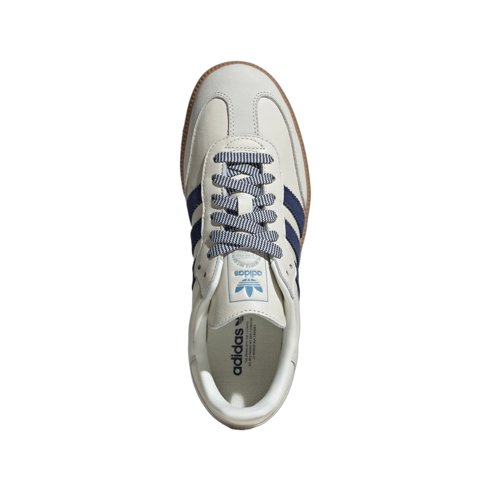 Adidas Samba Off White Dark Blue, Off White/Dark Blue/Clear Sky (JI3907)