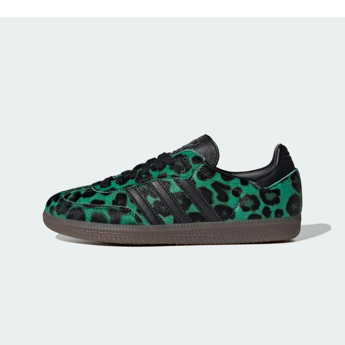 Adidas Samba Semi Screaming Green Core Black Gold Metallic