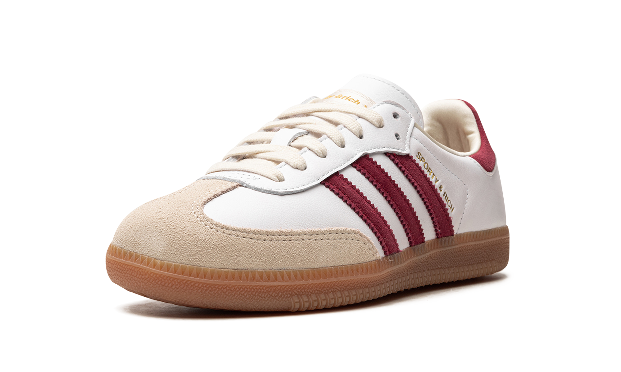 Adidas Samba Sporty & Rich White Collegiate Burgundy