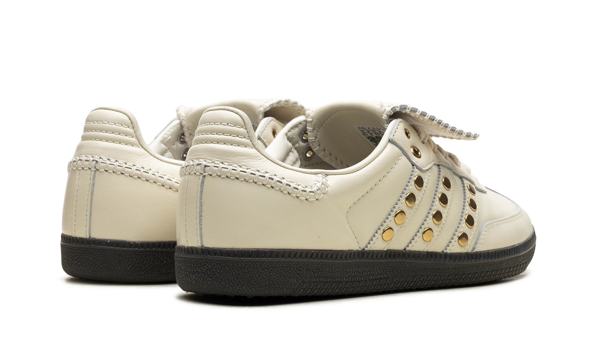 Adidas Samba Wales Bonner Studded Pack Cream White