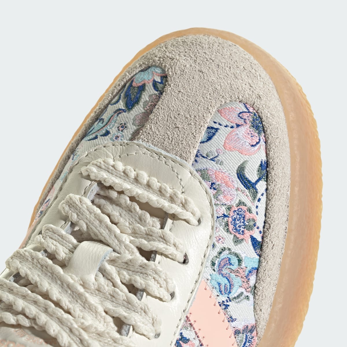 Adidas Sambae Liberty London Off White Blush Pink
