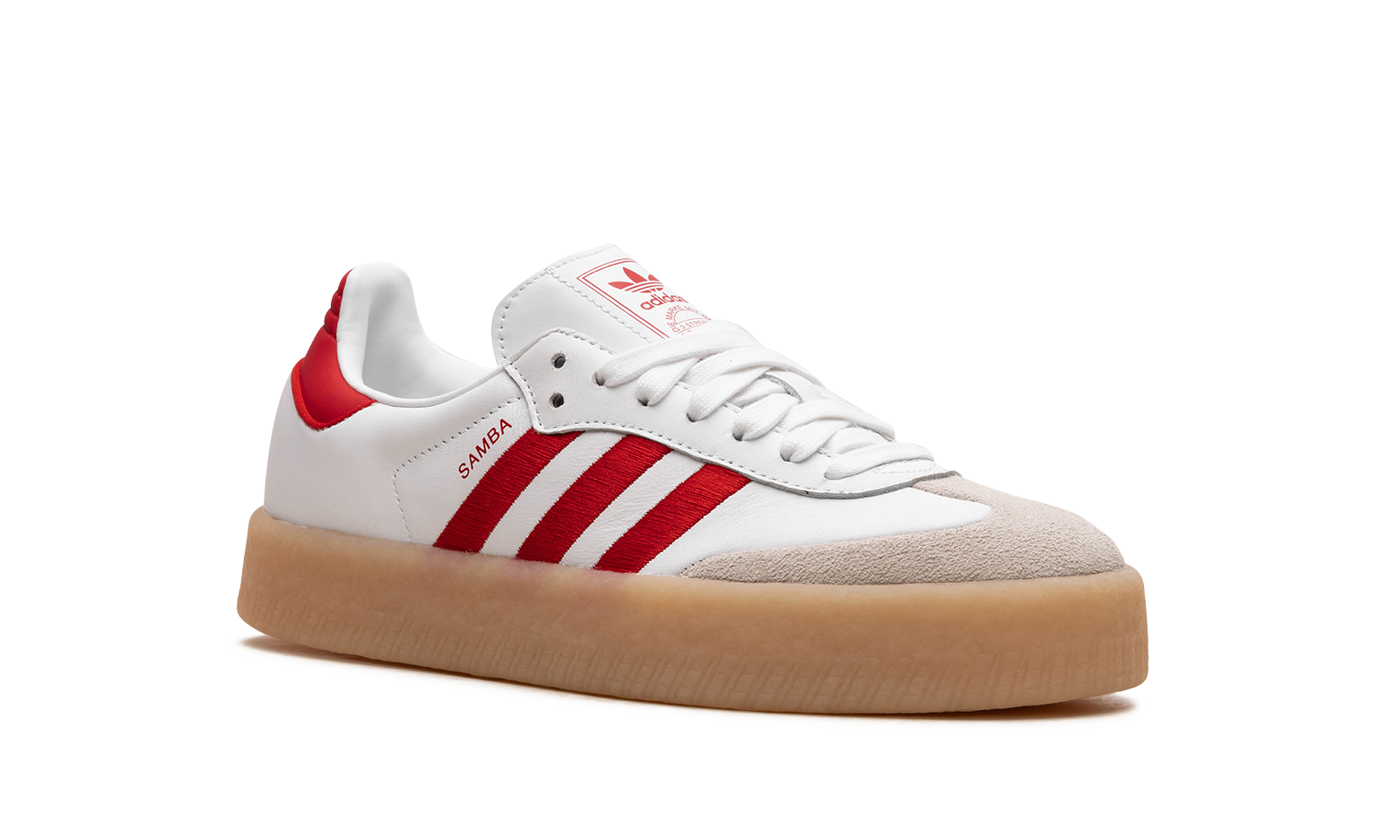 Adidas Sambae White Better Scarlet Gum