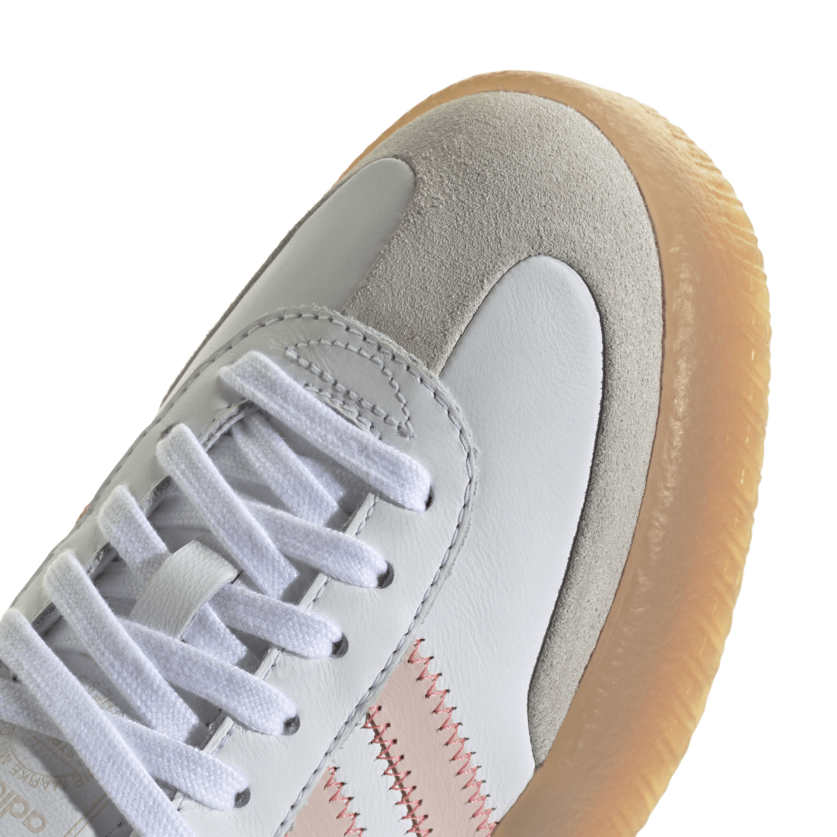 Adidas Sambae White Sandy Pink Red