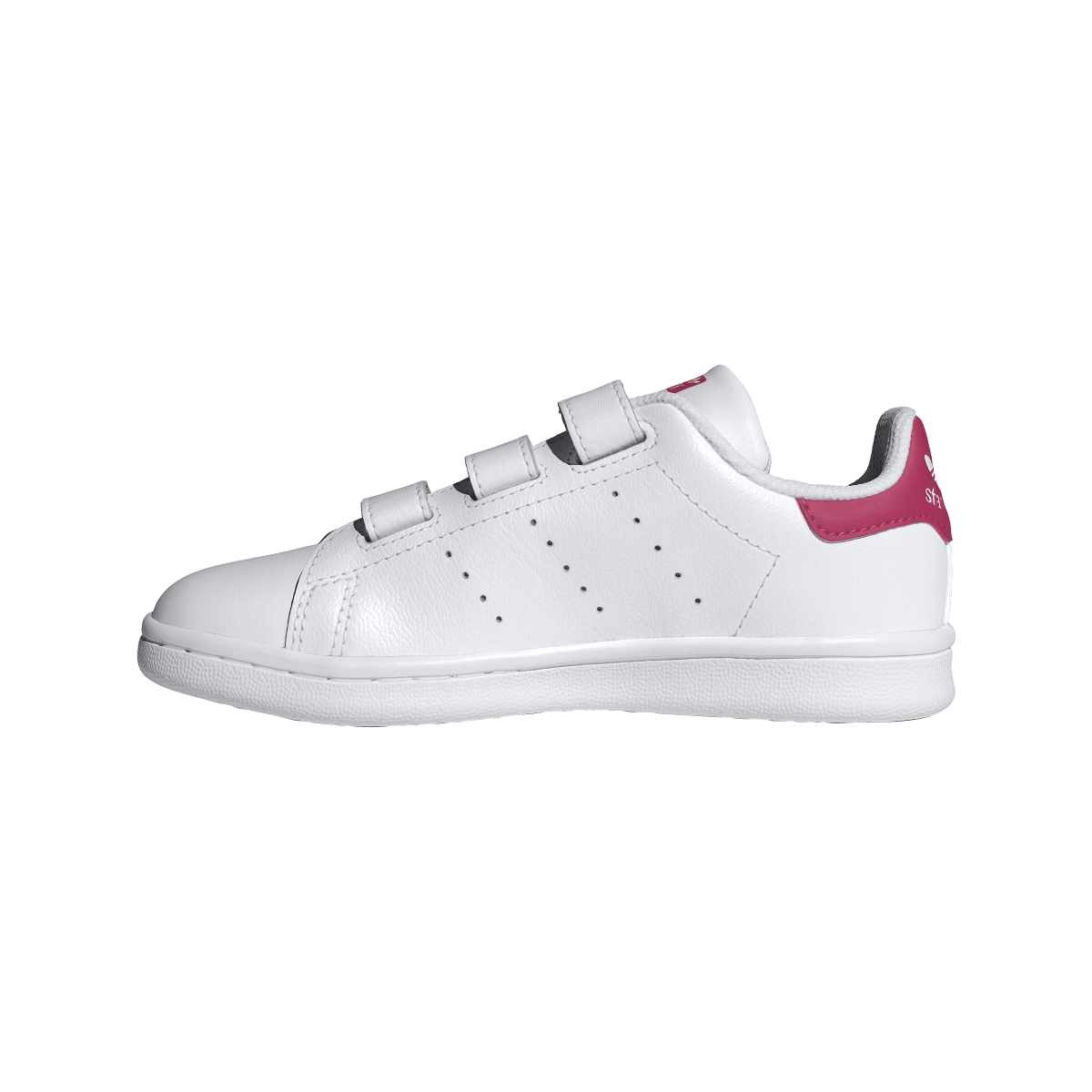 Adidas Stan Smith Comfort Closure Cloud White Bold Pink (PS)