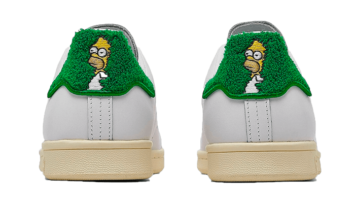 Adidas Stan Smith The Simpsons Homer Simpson, Cloud White/Green/Cream White (IE7564)