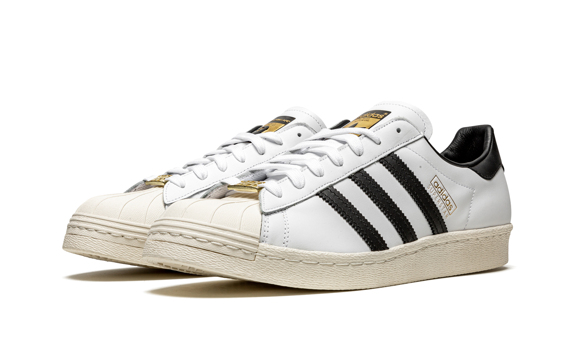 Adidas Superstar 80s Bape White Black