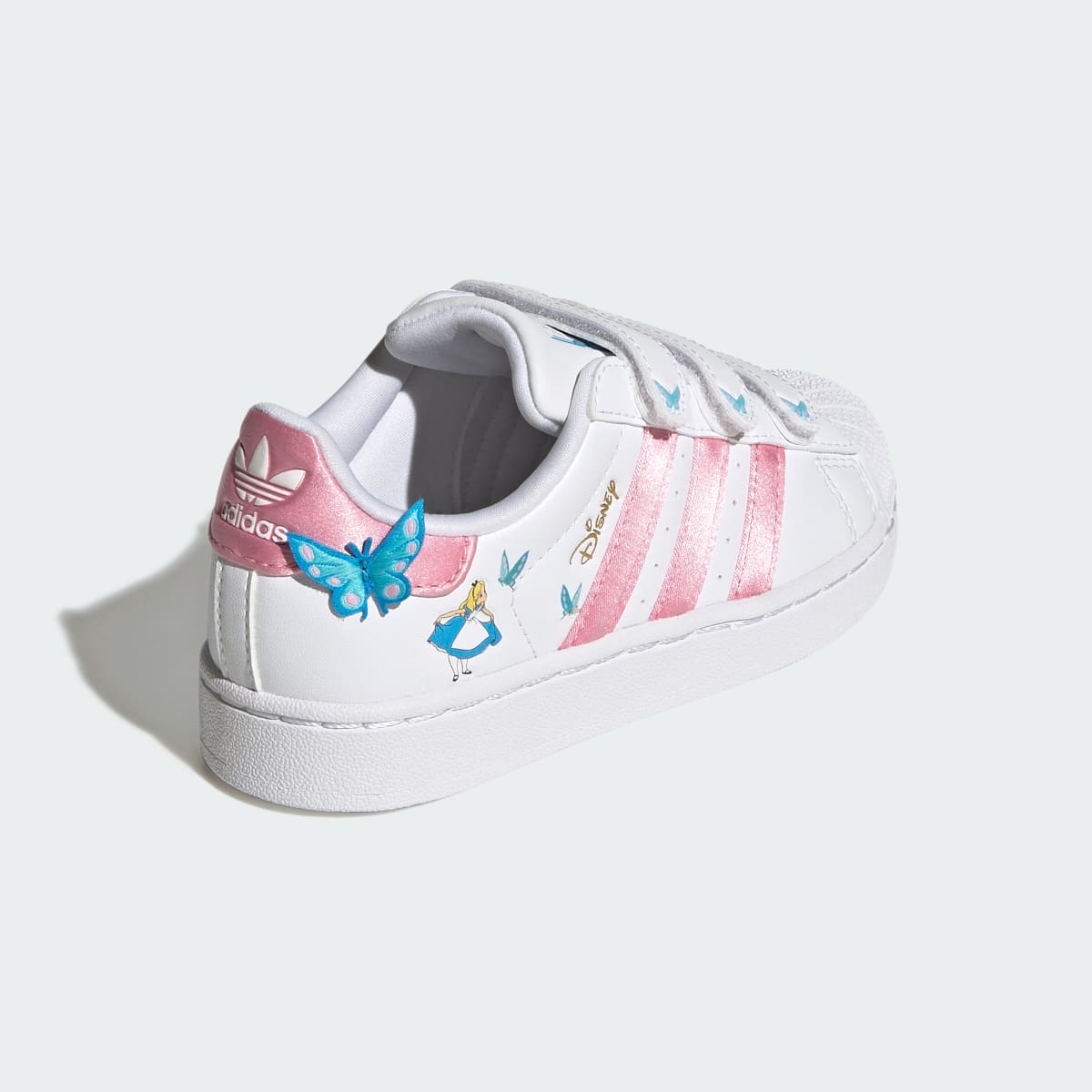 Adidas Superstar II Comfort Closure Disney White Light Pink Aquamarine (PS)