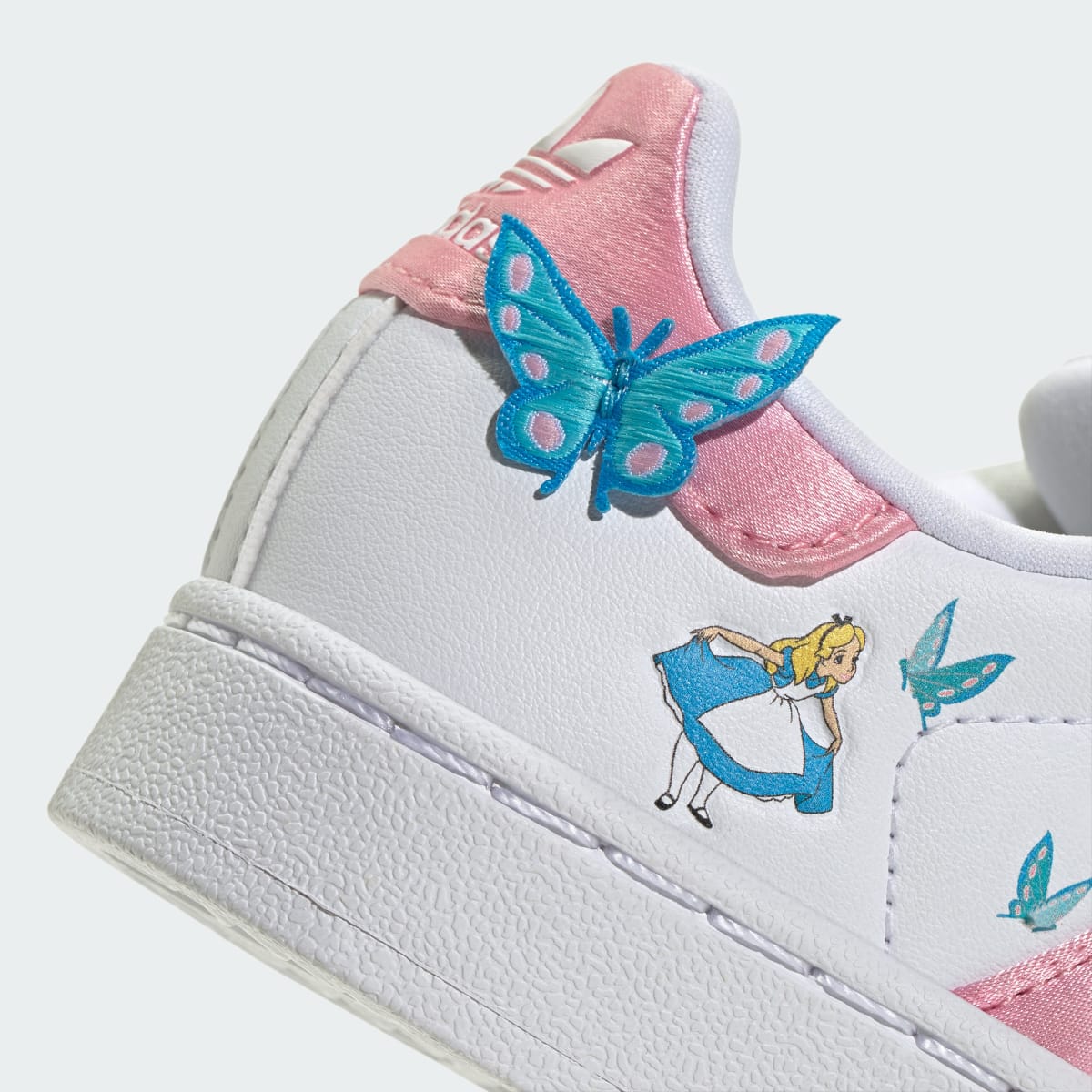 Adidas Superstar II Comfort Closure Disney White Light Pink Aquamarine (PS)