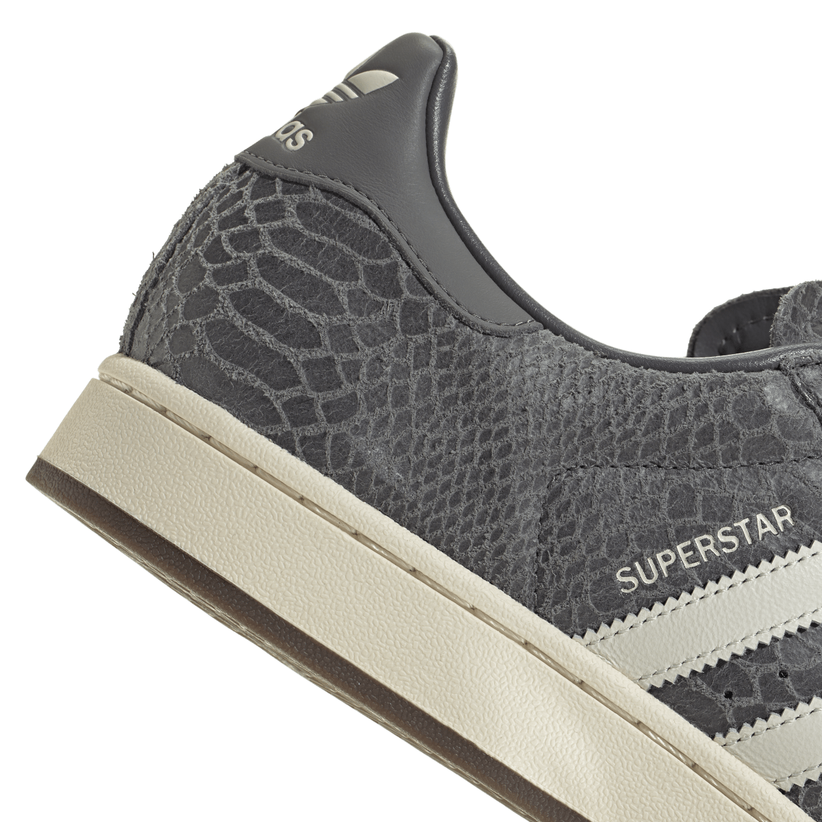 Adidas Superstar II Grey Croc Cream White