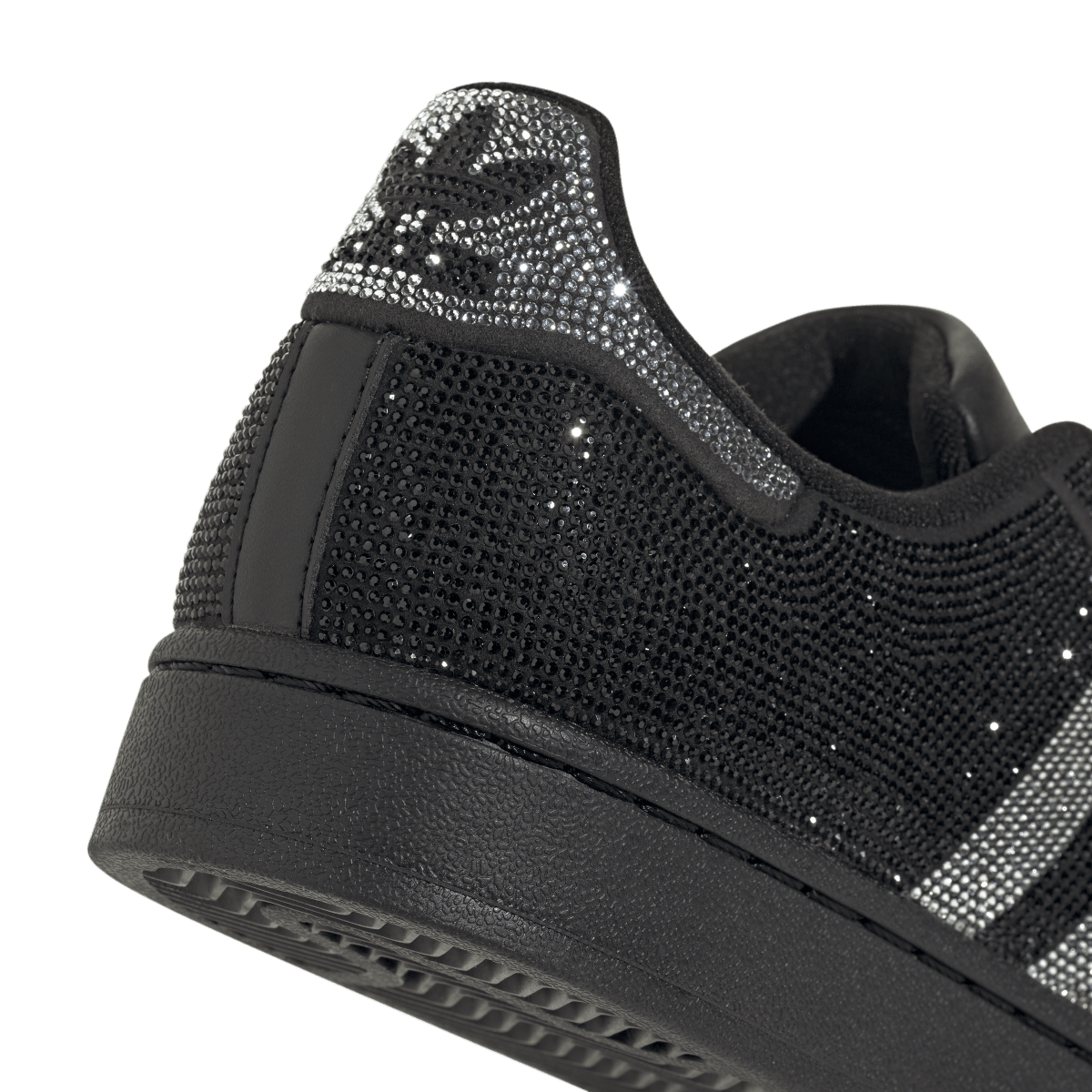 Adidas Superstar II Rhinestone Black Silver