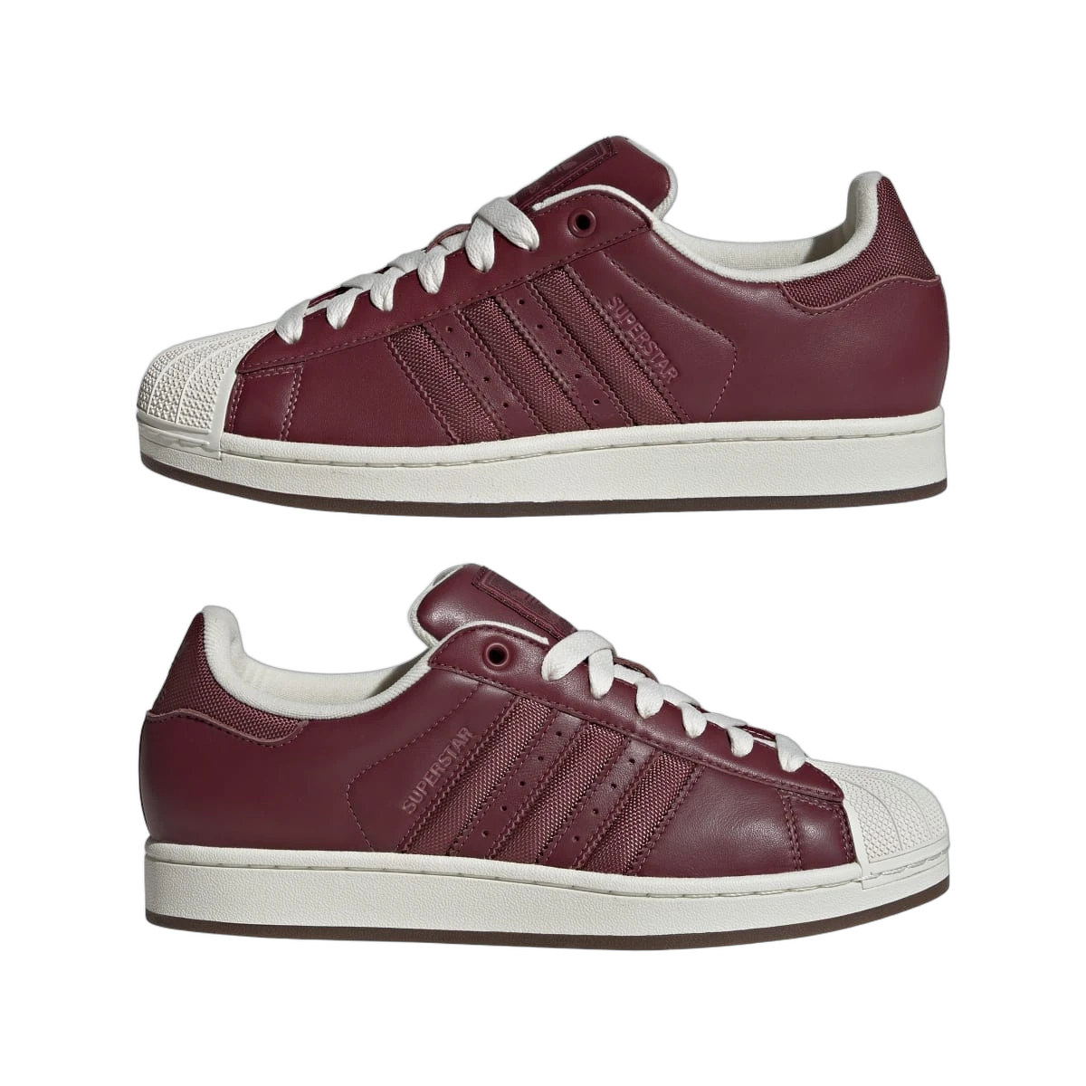 Adidas Superstar II Shadow Red Off White