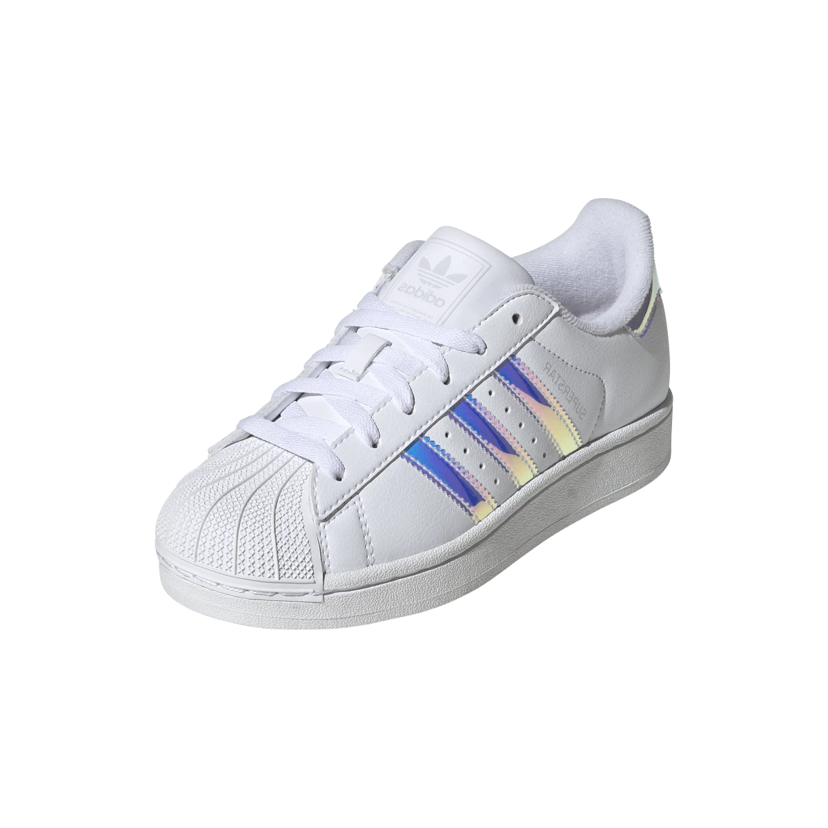Adidas Superstar II White Iridescent Stripes