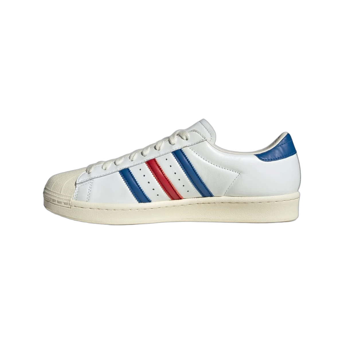 Adidas Superstar Vintage White Blue Better Scarlet Made in Germany