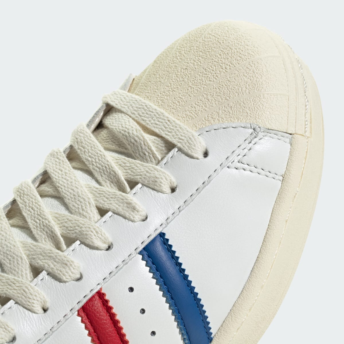 Adidas Superstar Vintage White Blue Better Scarlet Made in Germany