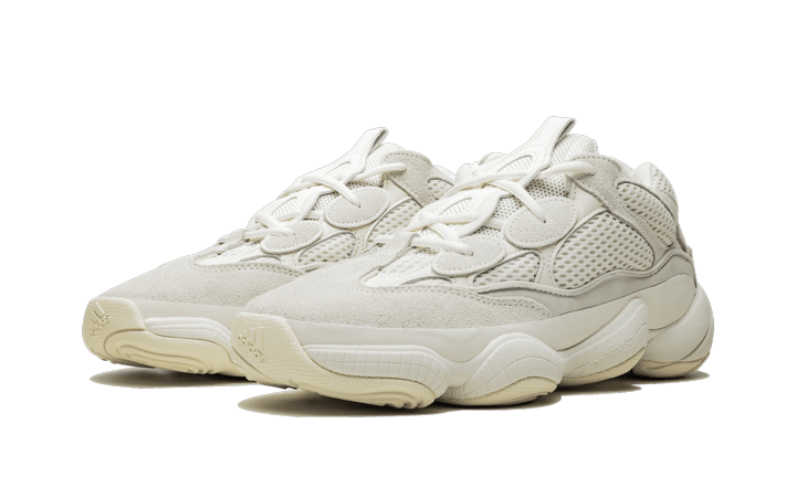Adidas Yeezy 500 Bone White (2023), Bone White/Bone White/Bone White (ID5114)