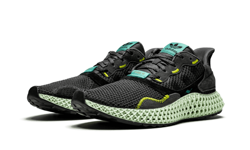 Adidas ZX 4000 4D Carbon, Carbon/Carbon/Semi Solar Yellow (BD7865)