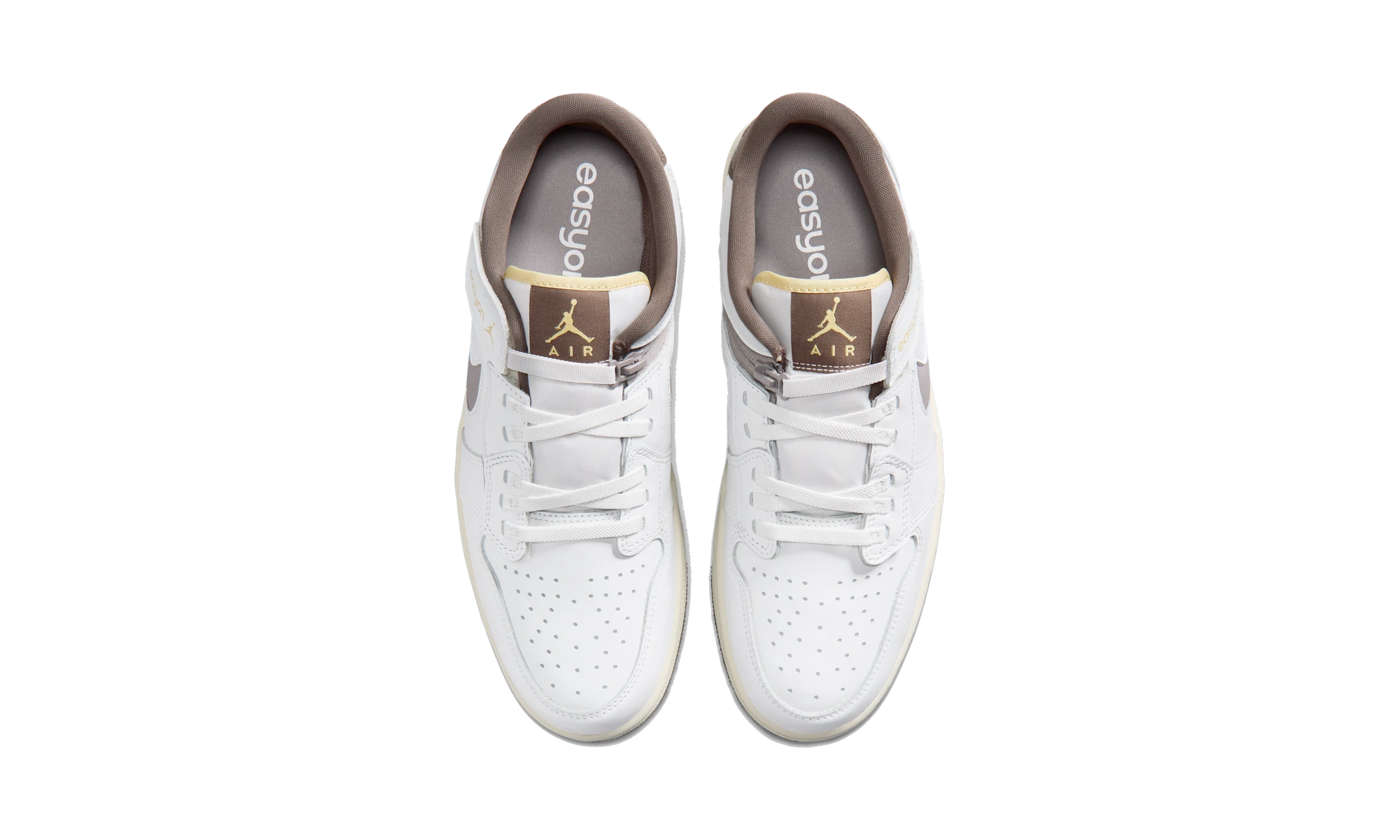Air Jordan 1 Low EasyOn White Olive Grey Lemon Wash