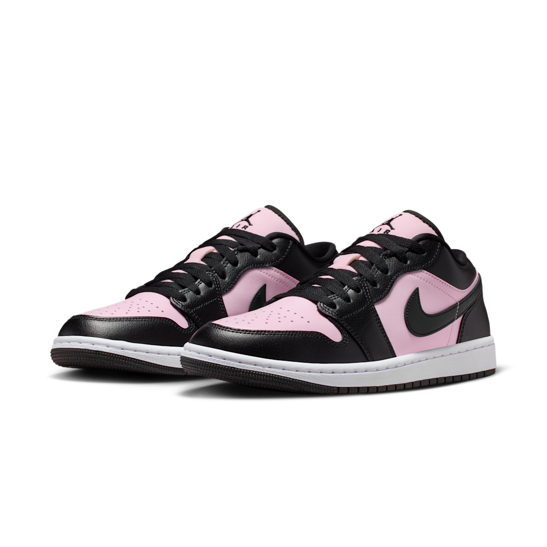 Air Jordan 1 Low Pink Foam Black, Pink Foam/White/Black (IO3394-663)