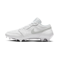Air Jordan 1 Low TD Cleat White Grey Fog