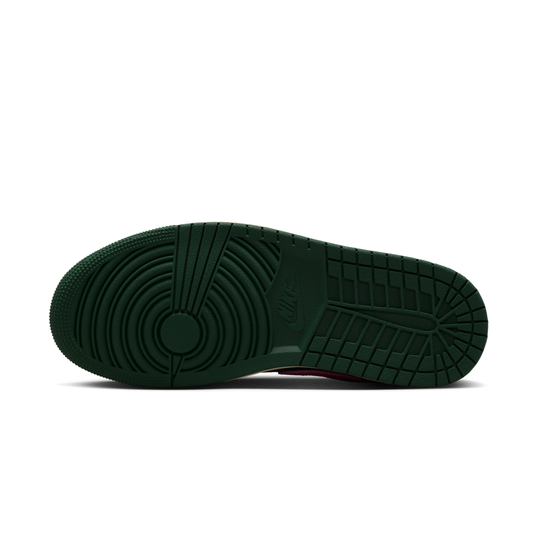 Air Jordan 1 Low Watermelon, Malachite/Fir/Pink Blast/Coconut Milk (DC0774-300)