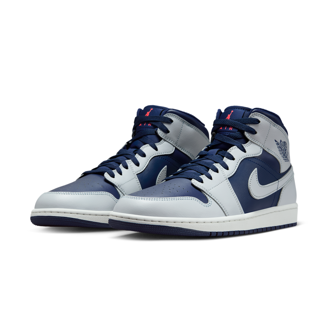 Air Jordan 1 Mid Blue Void, Blue Void/Summit White/Hot Lava/Pure Platinum (DQ8426-403)