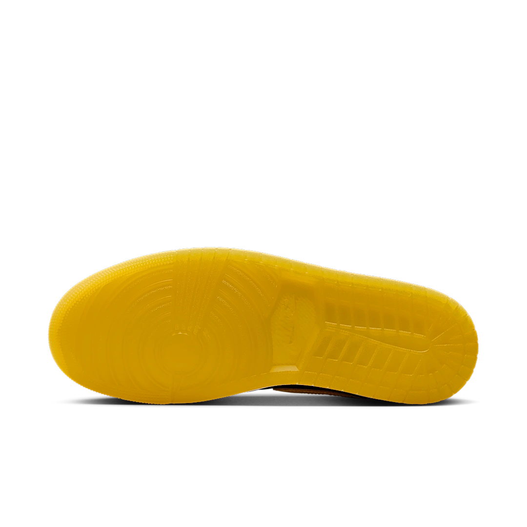 Air Jordan 1 Mid New Love (2025), Black/Varsity Maize-White (HJ6654-071)