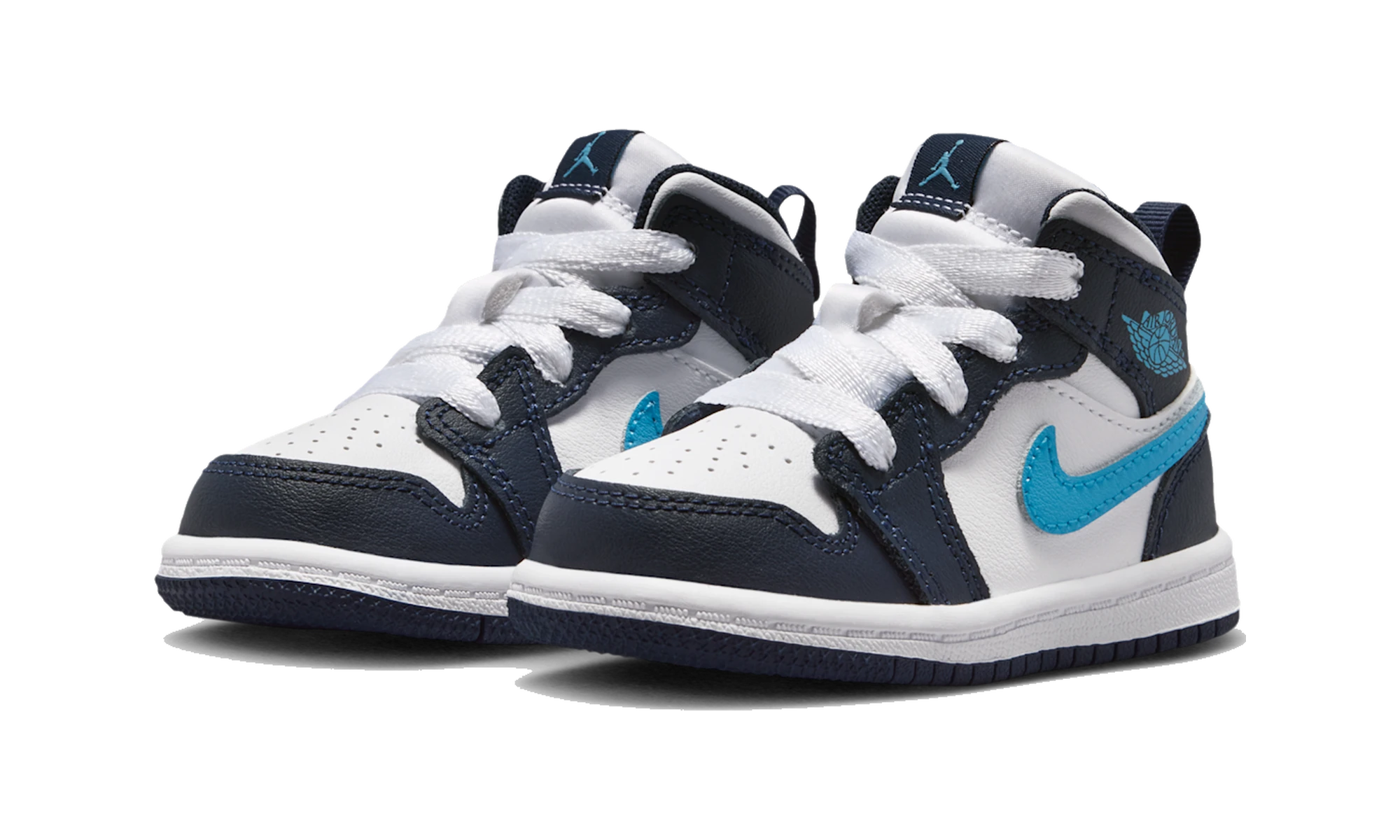 Air Jordan 1 Mid Obsidian Dark Powder Blue (TD)