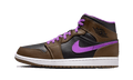 Air Jordan 1 Mid Purple Mocha