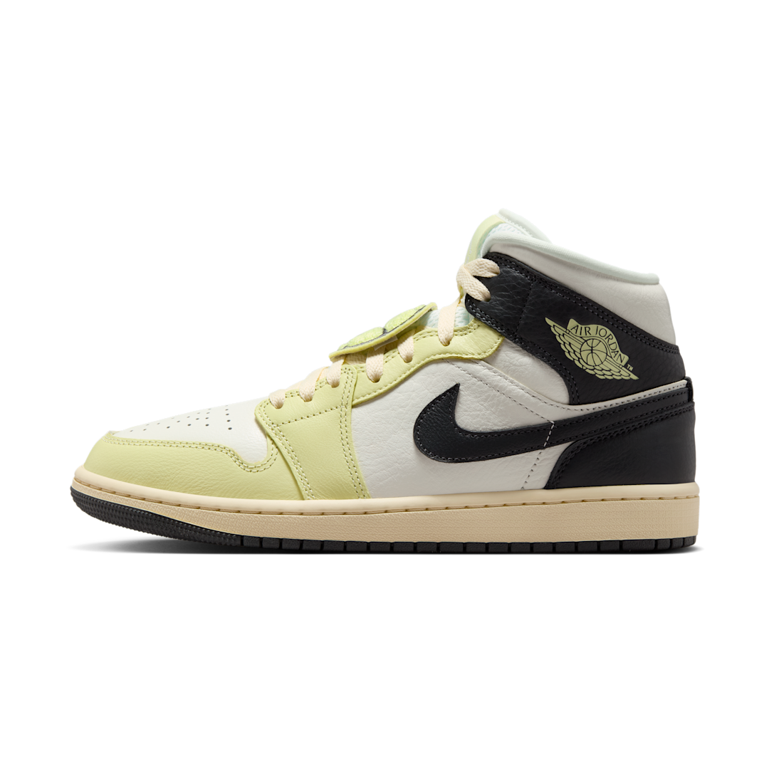Air Jordan 1 Mid SE Fall League, Sail/Luminous Green/Anthracite (HQ3008-130)