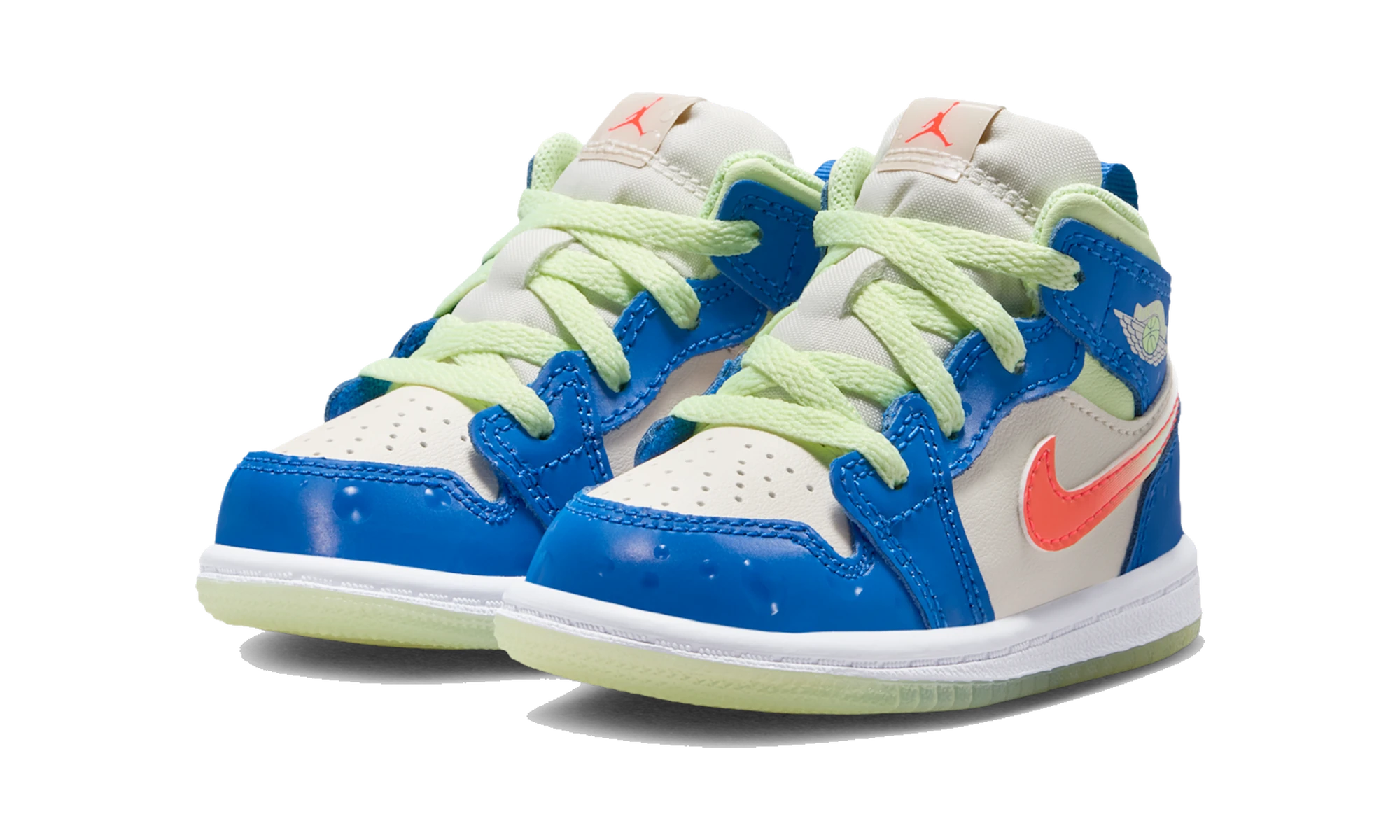 Air Jordan 1 Mid SE Game Royal Barely Volt Infrared (TD)