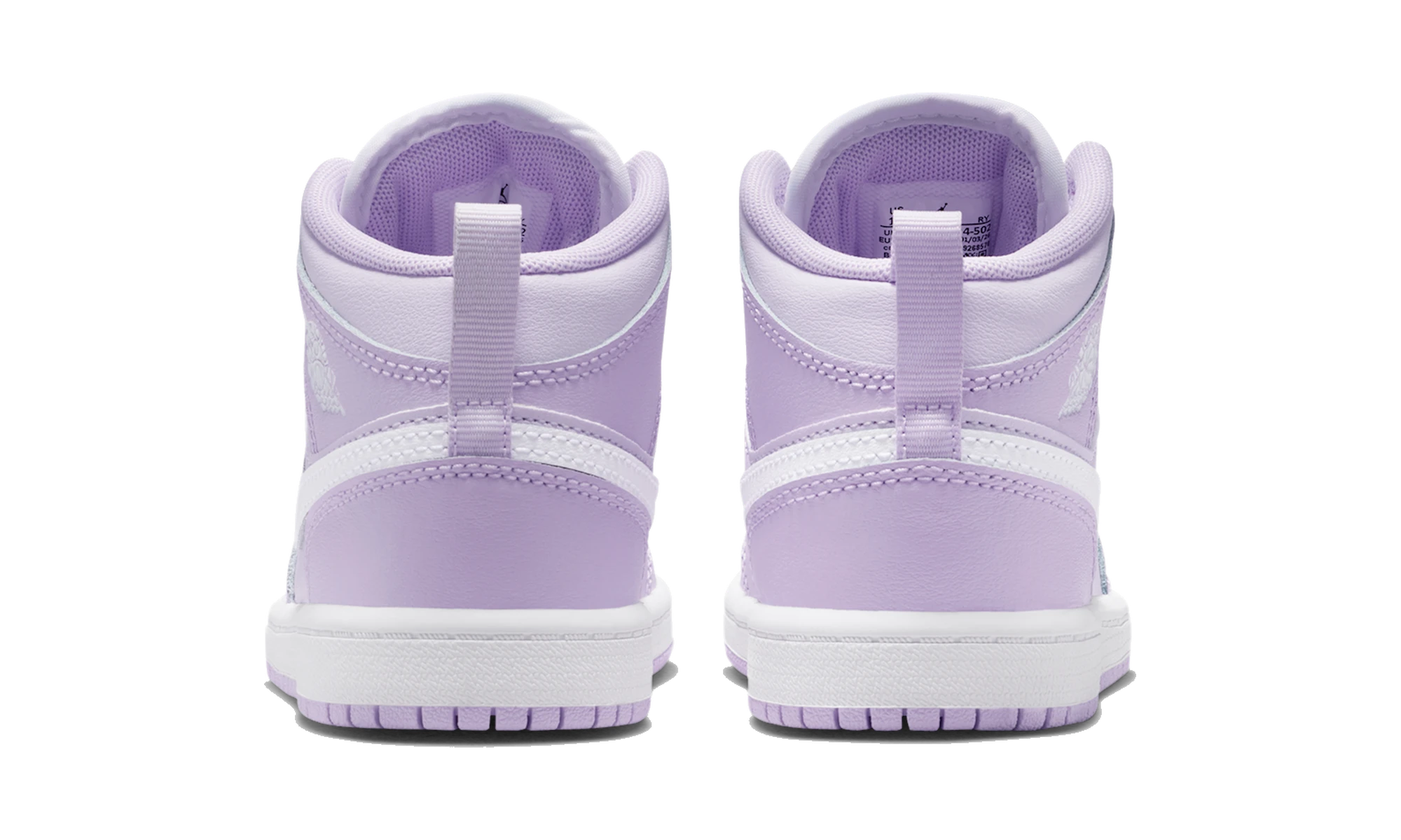 Air Jordan 1 Mid Violet Mist Barely Grape (PS)