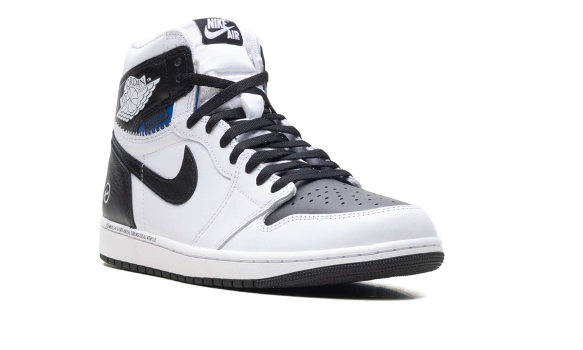 Air Jordan 1 Retro High OG SP Fragment x Union LA White Black