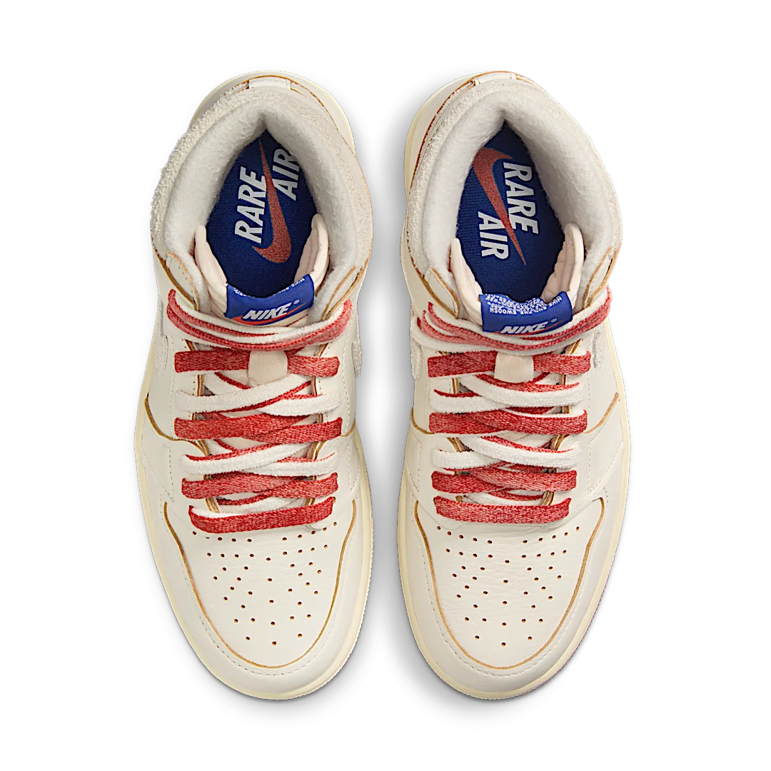 Air Jordan 1 Retro High Rare Air Sail Cinnabar, Sail/Cinnabar/Light Bone (DB4612-100)