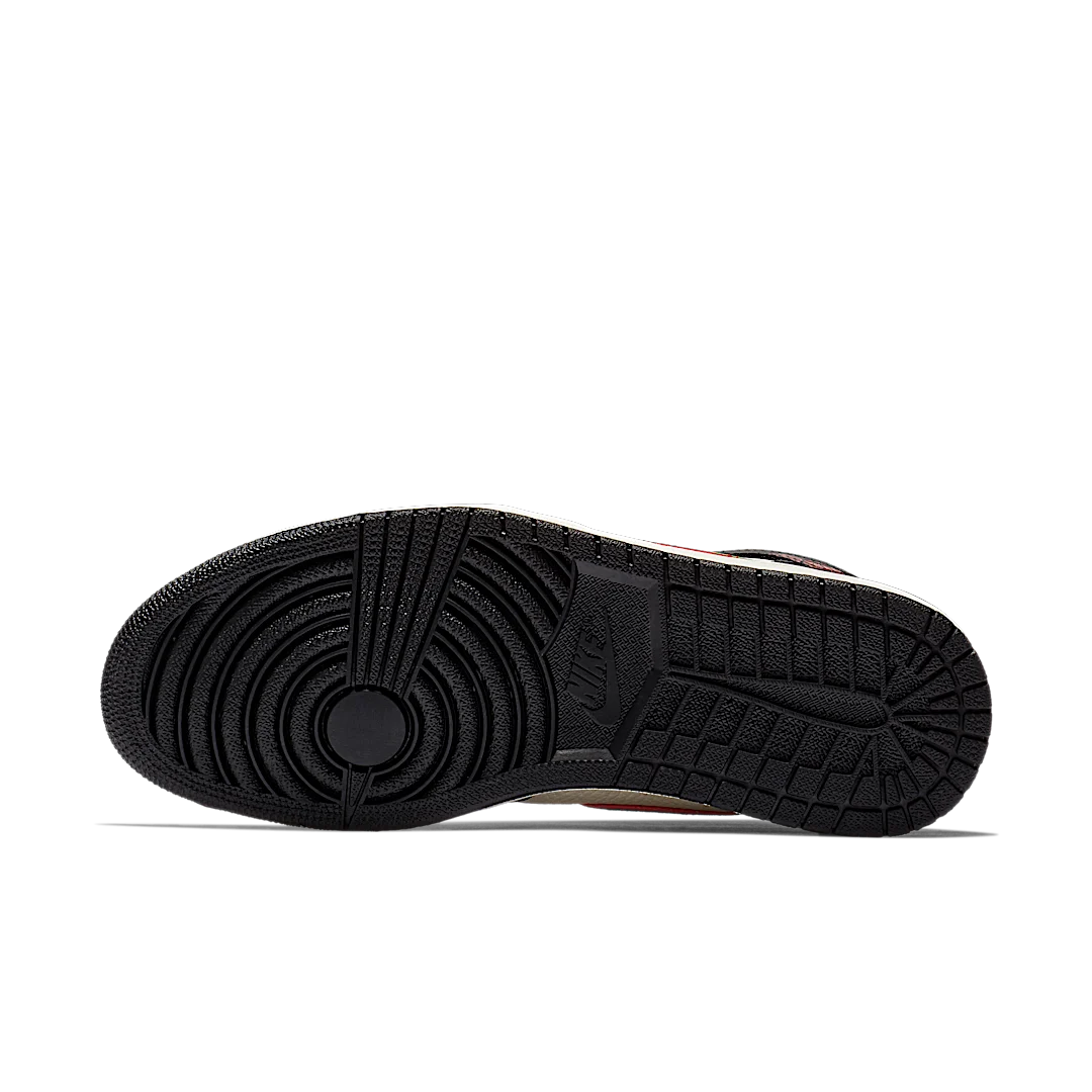 Air Jordan 1 Retro High Sports Illustrated (A Star Is Born), Black/Varsity Red-Sail-University Blue-Light Green Spark (555088-015 / 575441-015)