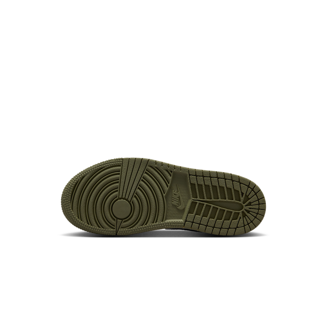 Air Jordan 1 Retro Low OG Medium Olive (PS)
