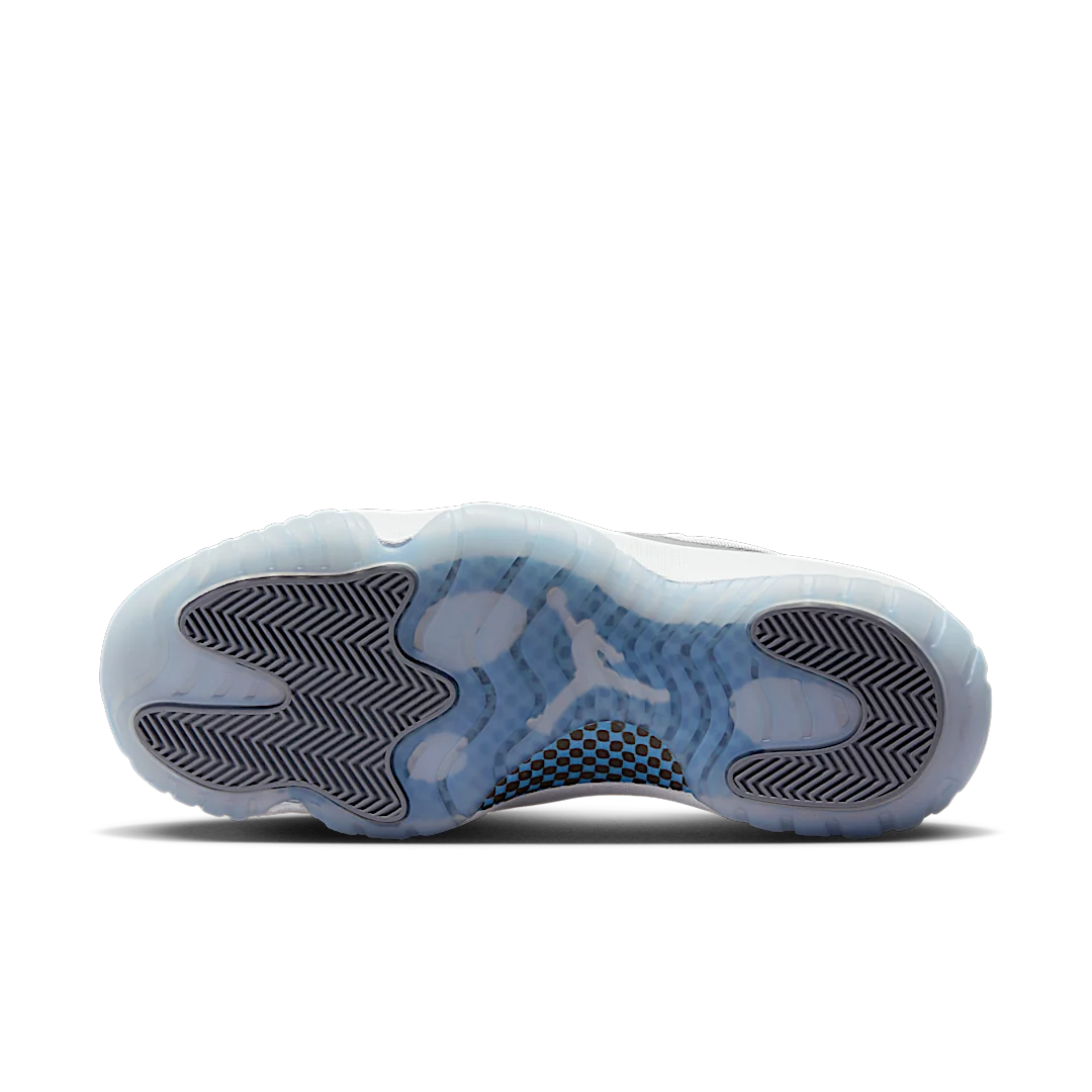 Air Jordan 11 Retro Low Cement Grey, White/Cement Grey/University Blue (AV2187-140 / 528896-140)