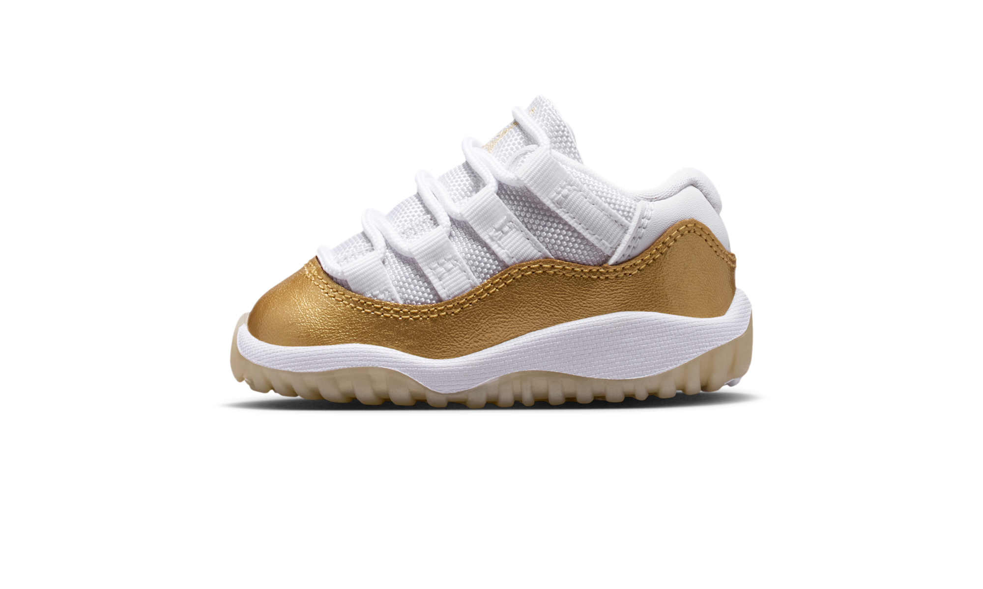 Air Jordan 11 Retro Low White Team Gold Metallic Gold