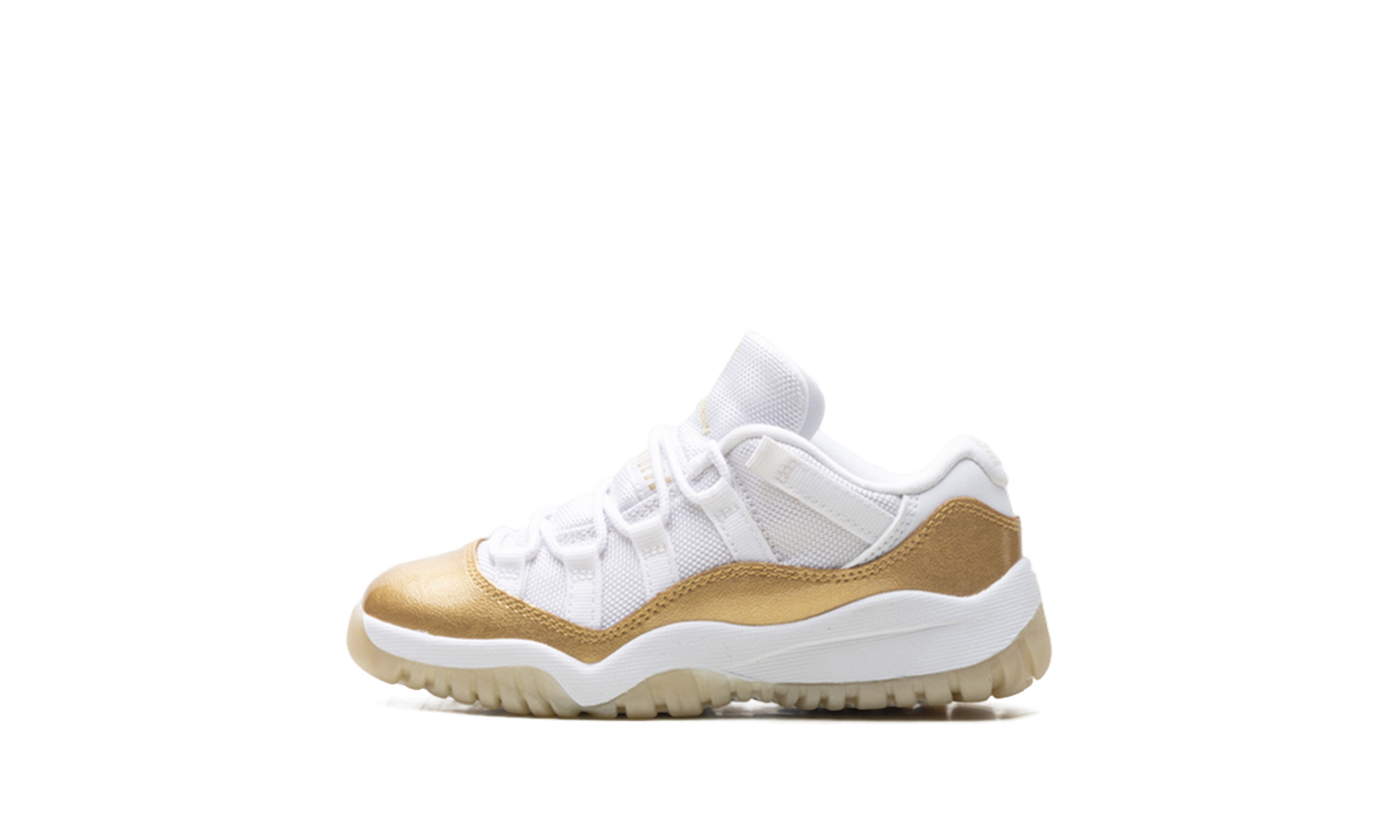 Air Jordan 11 Retro Low White Team Gold Metallic Gold