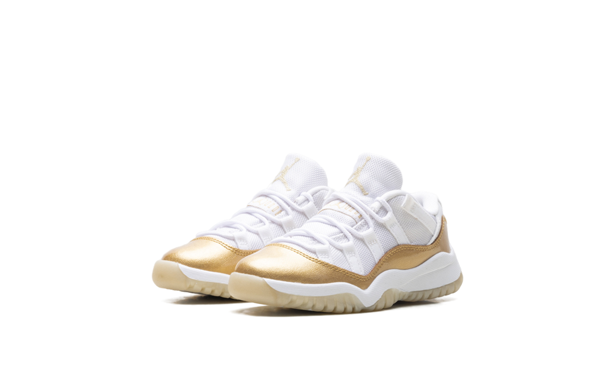 Air Jordan 11 Retro Low White Team Gold Metallic Gold