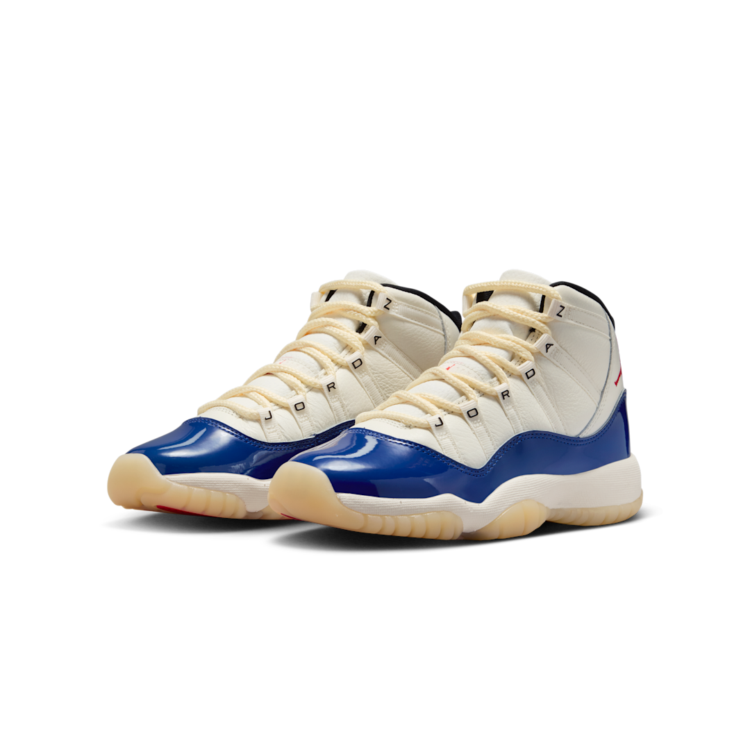 Air Jordan 11 Retro Rare Air, Deep Royal Blue/Fire Red/Sail/Black/Muslin (IH2364-400)