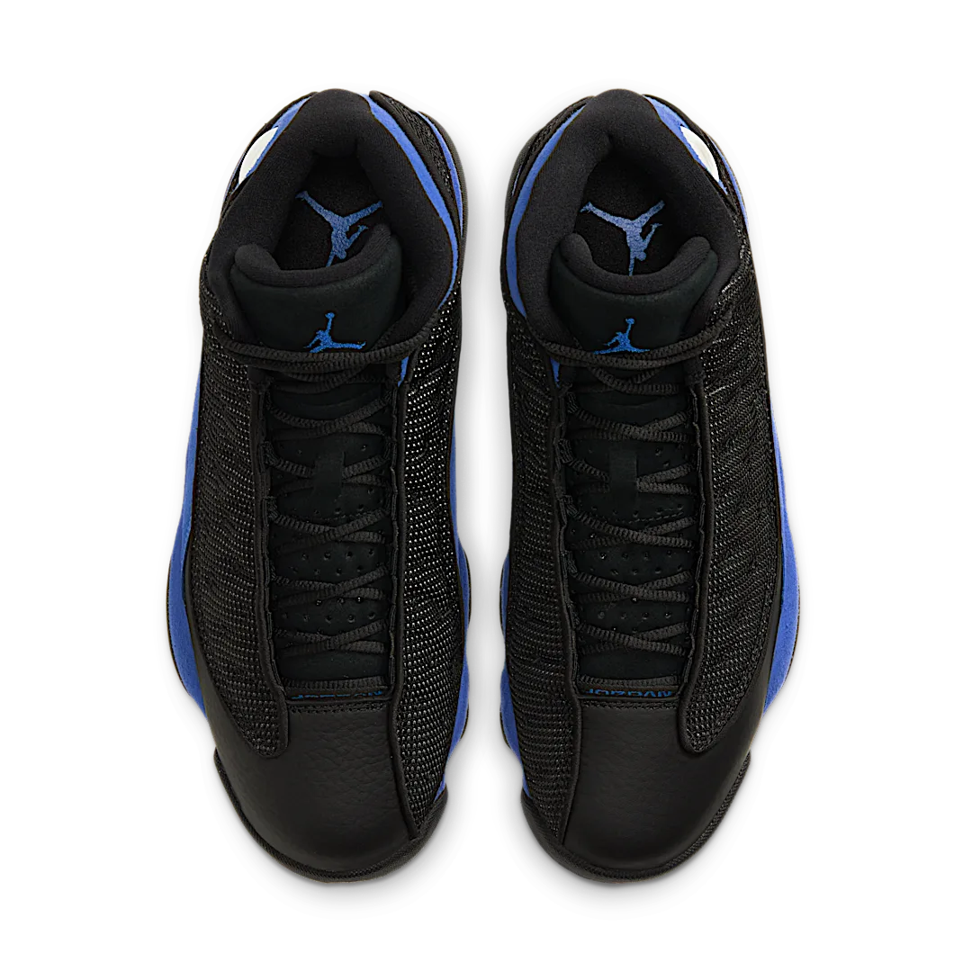 Air Jordan 13 Retro Black Hyper Royal, Black/Black-White-Hyper Royal (414571-040)