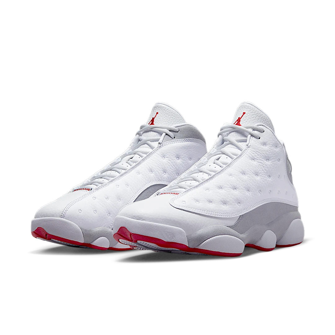 Air Jordan 13 Retro Wolf Grey, White/True Red/Wolf Grey (414571-160)