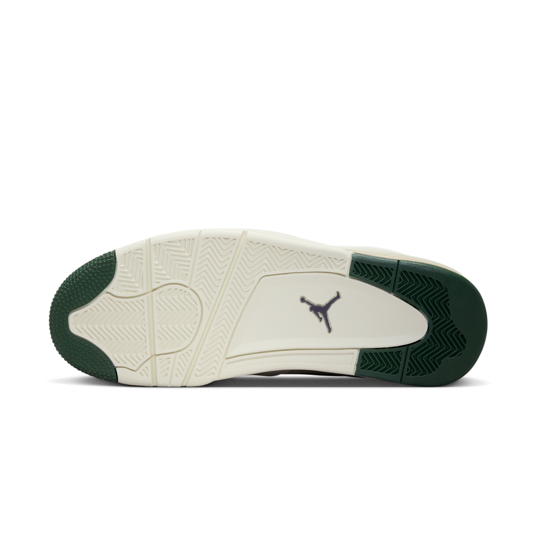 Air Jordan 4 RM Light Cream Midnight Green, Sail/Light Cream/Midnight Green/Dark Raisin (FQ7939-105)
