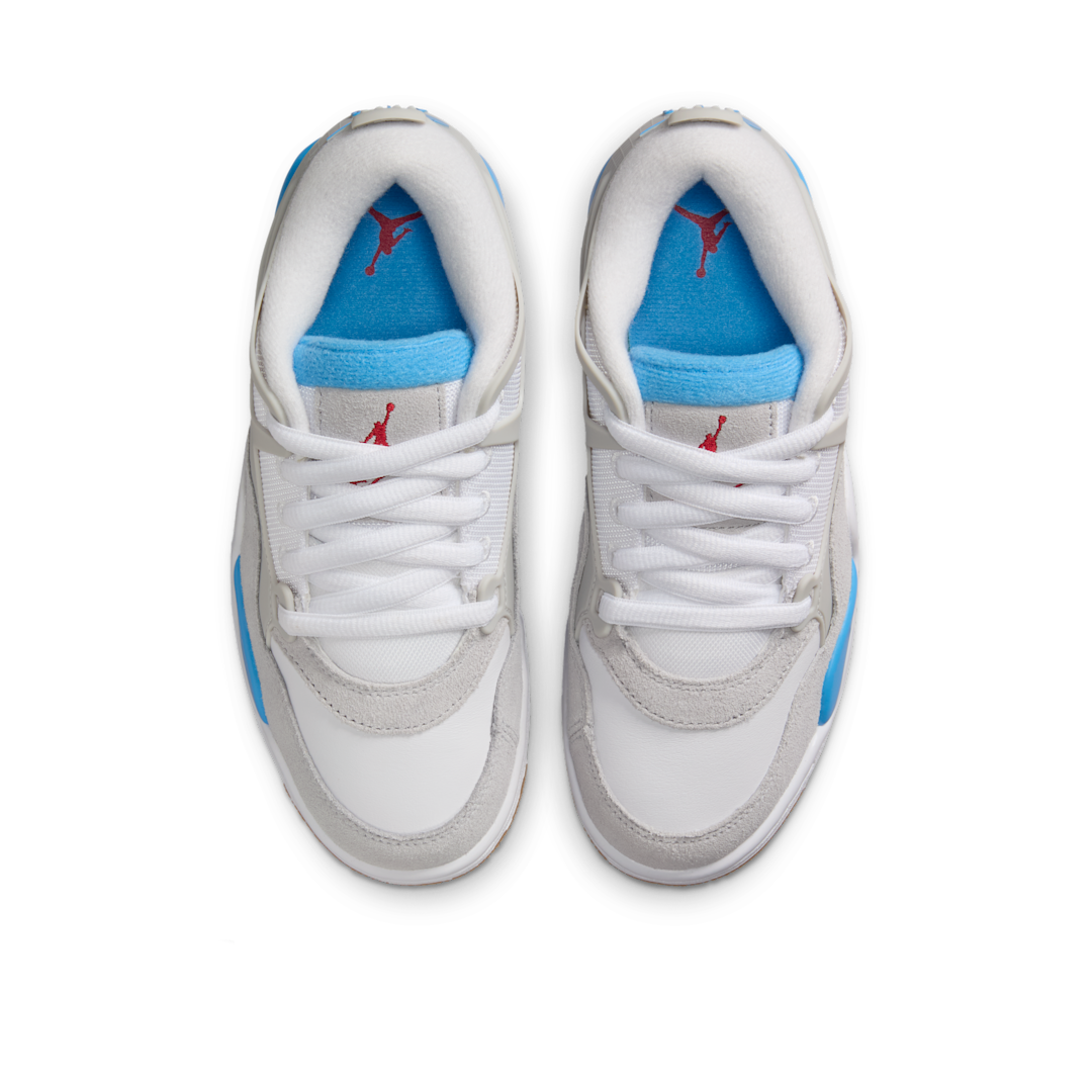 Air Jordan 4 RM White Legend Blue, White/White/Neutral Grey (FQ7938-104)