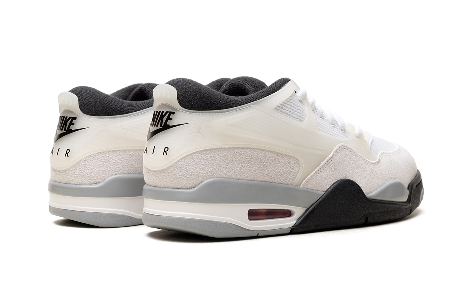 Air Jordan 4 RM White Light Smoke Grey Black