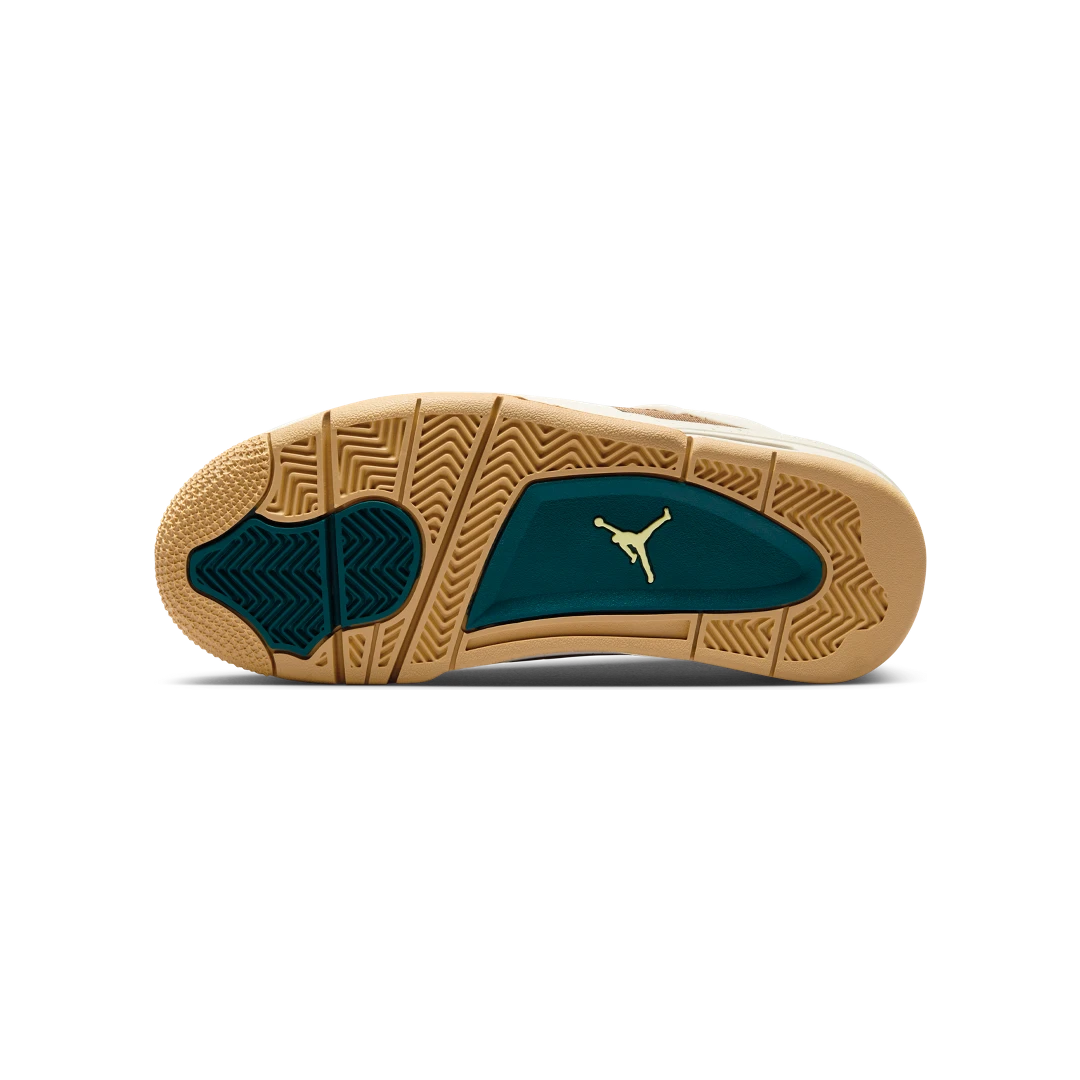 Air Jordan 4 Retro Cacao Wow, Cacao Wow/Geode Teal/Ale Brown/Twine/Sail/Luminous Green (FB2214-200)