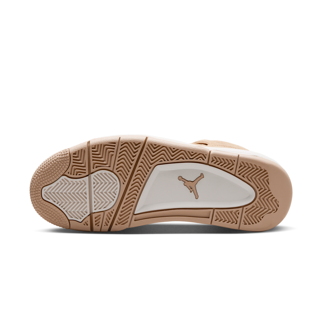 Air Jordan 4 Retro Cozy Girl, Hemp/Light Orewood Brown (HV0823-200)