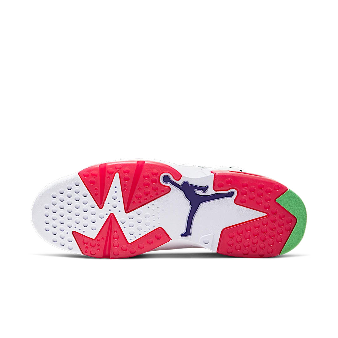 Air Jordan 6 Retro Hare, Neutral Grey/White-True Red-Black (CT8529-062)