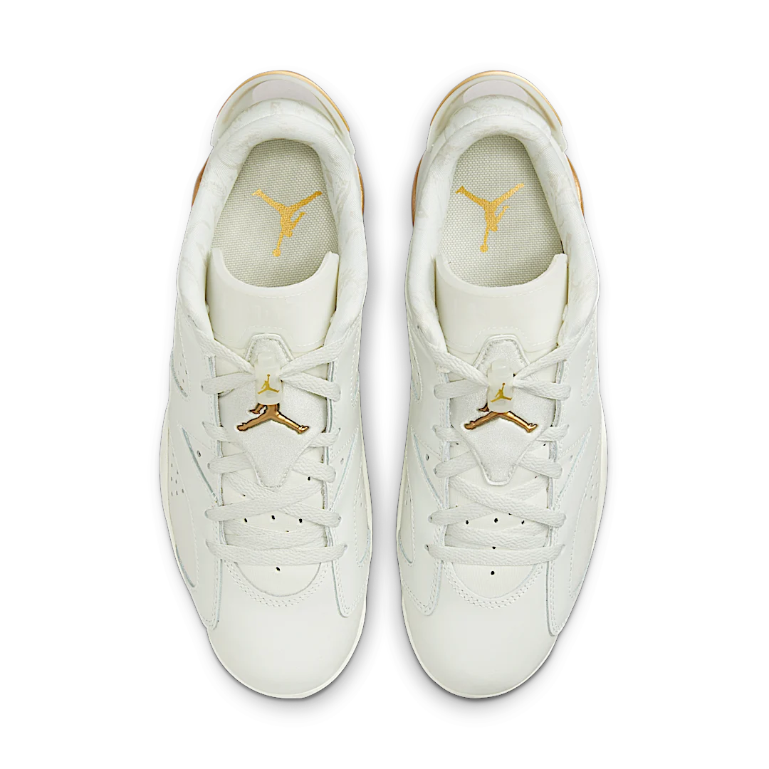 Air Jordan 6 Retro Low GC Lunar New Year (2022), Spruce Aura/Metallic Gold-Spruce Aura (DH6928-073)